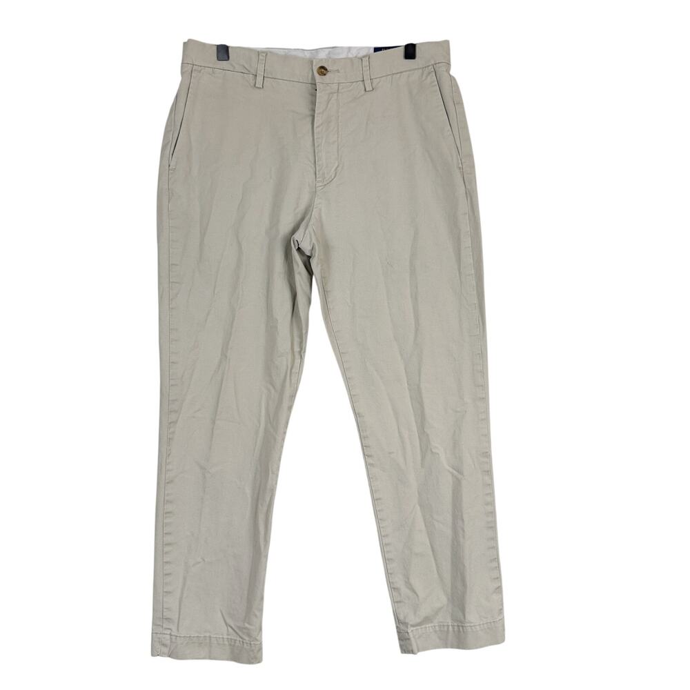 Polo Ralph Lauren Stretch Straight Fit Chino Pants Stone - 33/30 33W 30L